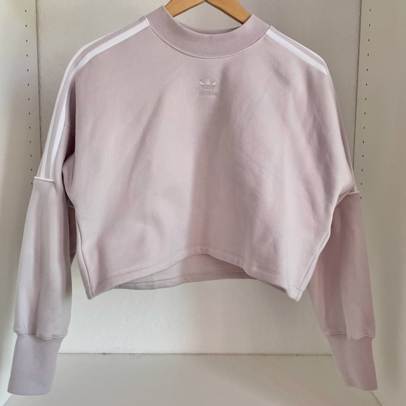 adidas Tops - Light Purple Adidas Original Sweatshirt